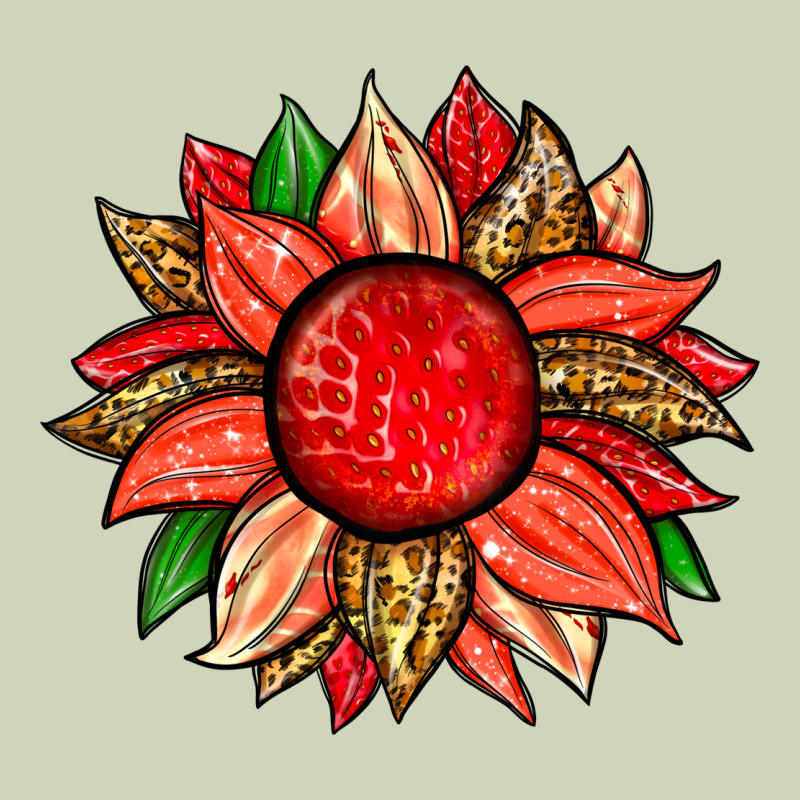 Strawberry Sunflower Heavyweight Hoodie by Zillion Design Studio | Teevron