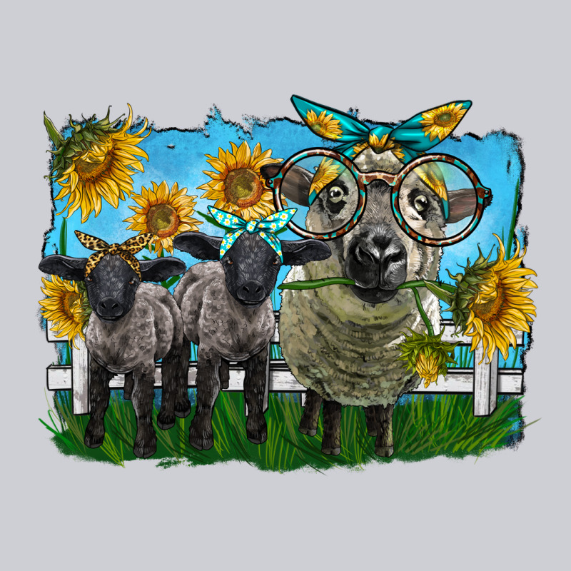 Cute Hempshire Sheep Family Urban Hoodie by LillyAllenDesigns | Teevron