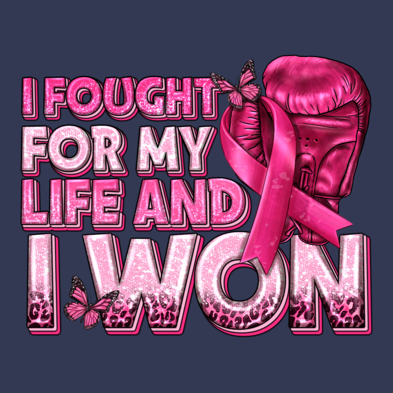 I Fought For My Life And I Won Breast Cancer Heavyweight Hoodie by texasbilliewilder | Teevron