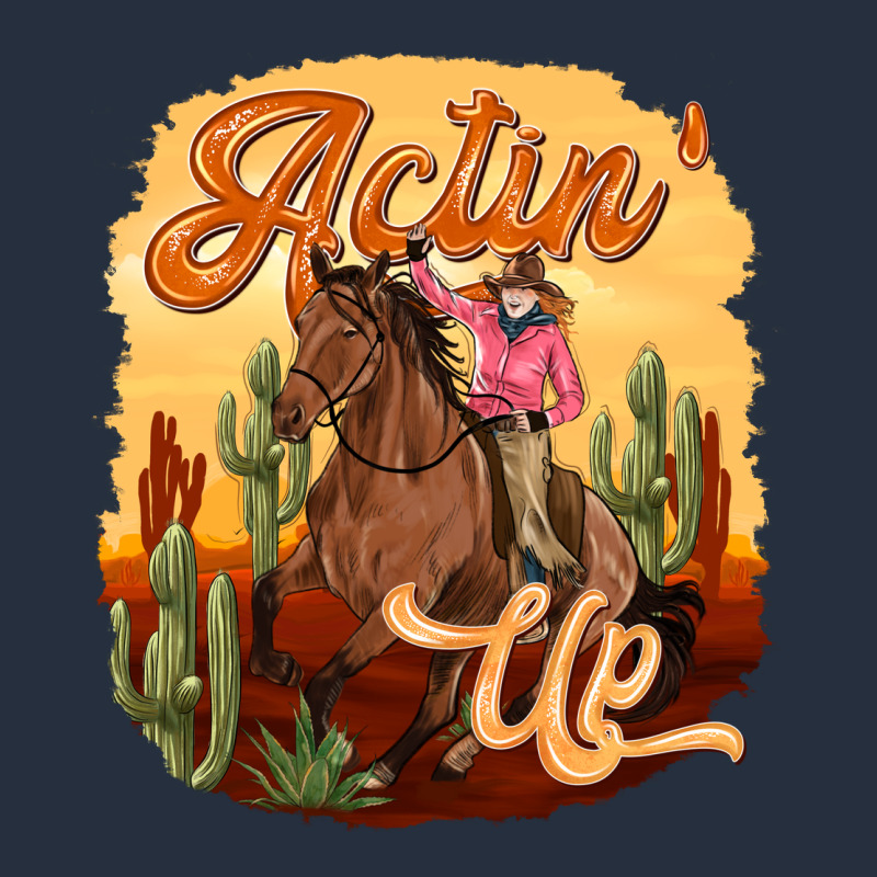Cowgirl Actin Up Zipper Hoodie by texasbilliewilder | Teevron