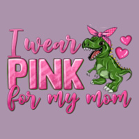 I Wear Pink For My Mom Heavyweight Hoodie | Teevron