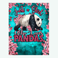 Just A Girl Who Loves Pandas Premium Hoodie | Teevron