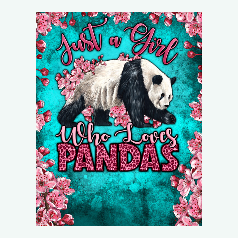 Just A Girl Who Loves Pandas Premium Hoodie by LillyAllenDesigns | Teevron