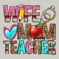 Wife Mom Teacher Heavyweight Hoodie | Teevron