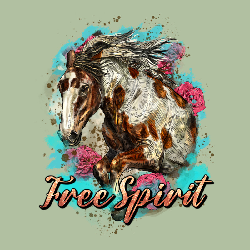 Free Spirit Mustang Horse Urban Hoodie by LillyAllenDesigns | Teevron