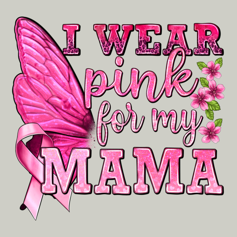 I Wear Pink For My Mama With Butterfly Heavyweight Hoodie by texasbilliewilder | Teevron