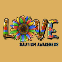 Love Sunflower Autism Awareness Premium Hoodie | Teevron