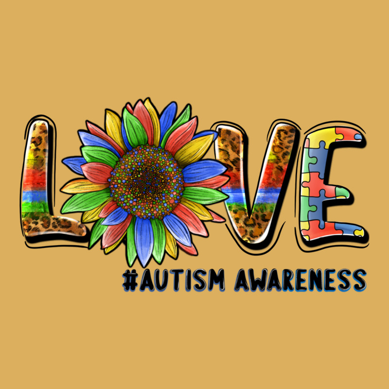 Love Sunflower Autism Awareness Premium Hoodie by BarkalooDesign | Teevron