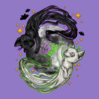 Magical Cats Ghost With Moon Halloween Urban Hoodie | Teevron