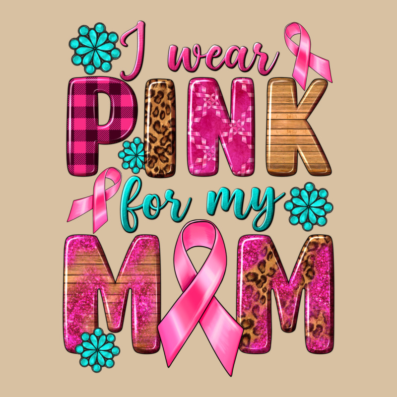 I Wear Pink For My Mom With Butterfly Heavyweight Hoodie by texasbilliewilder | Teevron