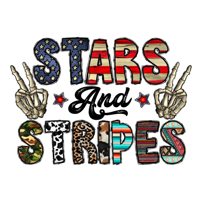 Stars And Stripes Premium Sweatshirt by CowhideDigitalArt | Teevron
