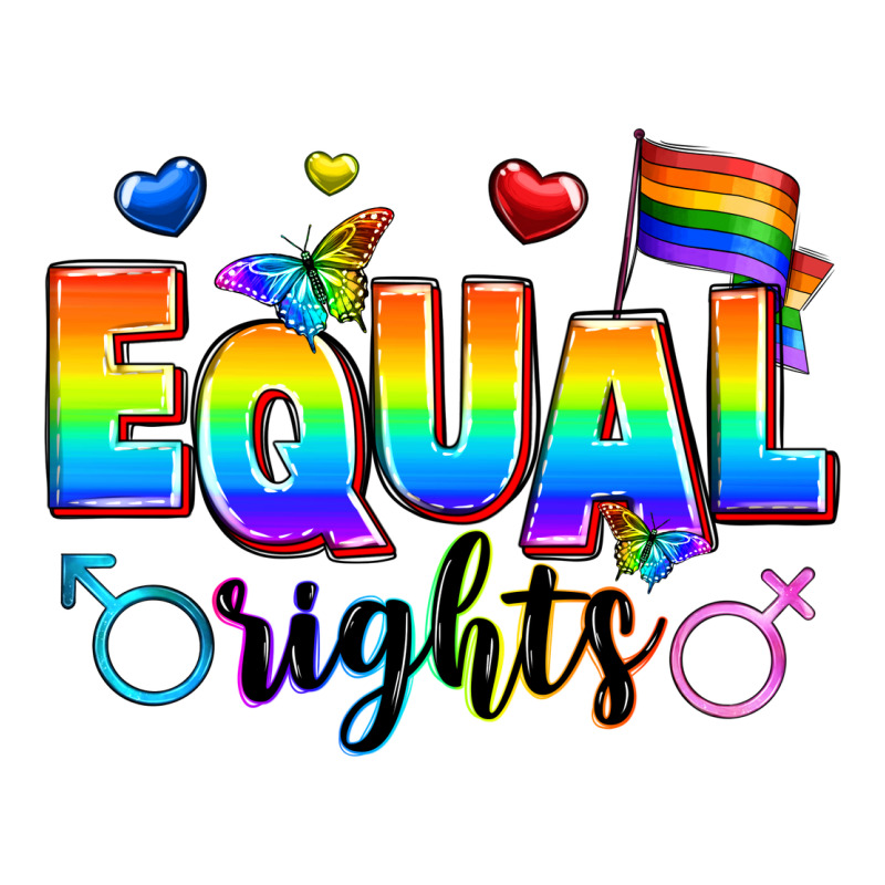Equal Rights Heavyweight Hoodie by Zillion Design Studio | Teevron