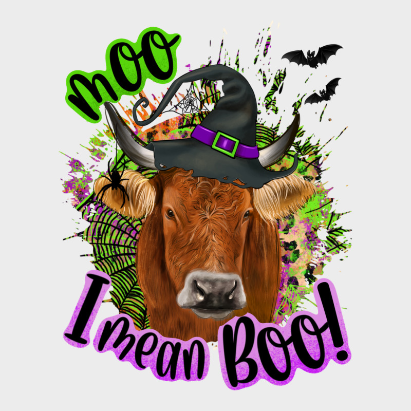 Moo I Mean Boo Cow Urban Hoodie by NancyCooperArtShop | Teevron