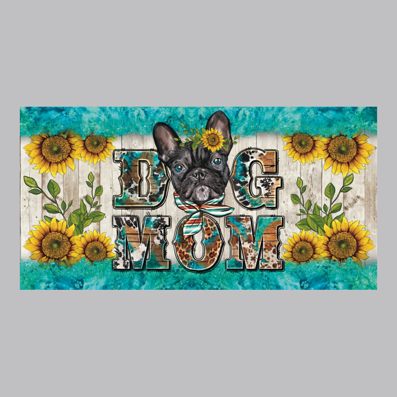 Dog Mom French  Bulldog License Plate Template Classic Tee by BarkalooDesign | Teevron