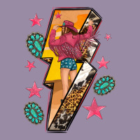Cowgirl With Lightning Bolt Classic Tee | Teevron