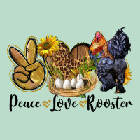 Peace Love Rooster Premium Hoodie | Teevron