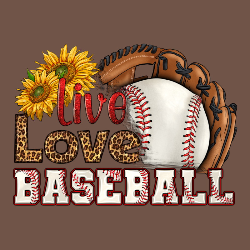 Live Love Baseball Premium Sweatshirt by HRA Design Shop | Teevron
