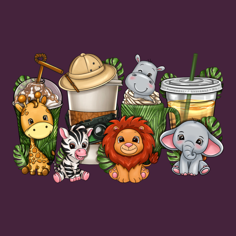 Cute Baby Safari Animals Coffee Cups Classic Tee by texasbilliewilder | Teevron