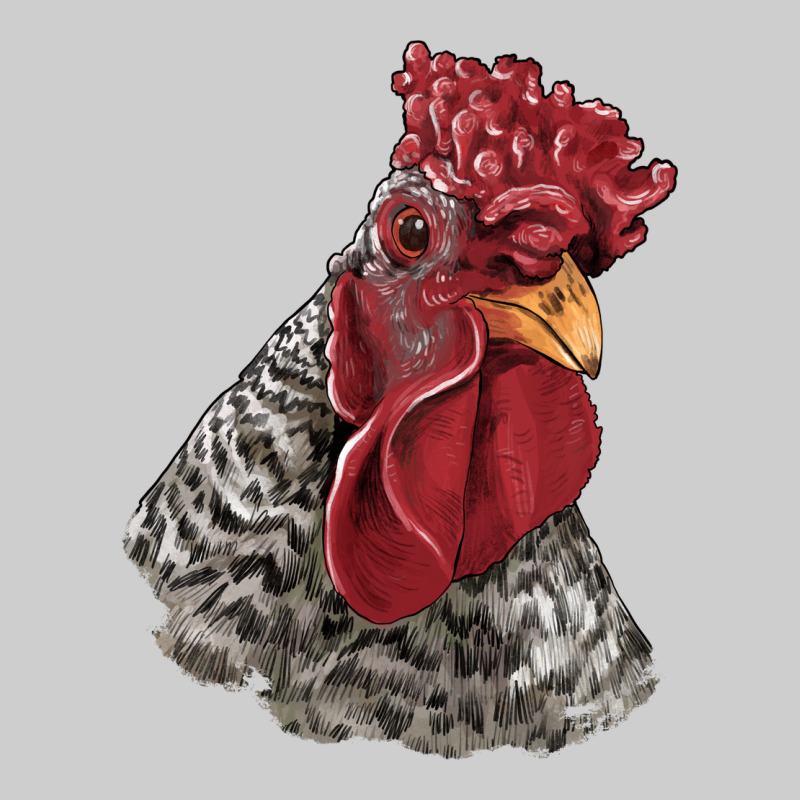 Dominique Rooster Head Premium Tee by LillyAllenDesigns | Teevron