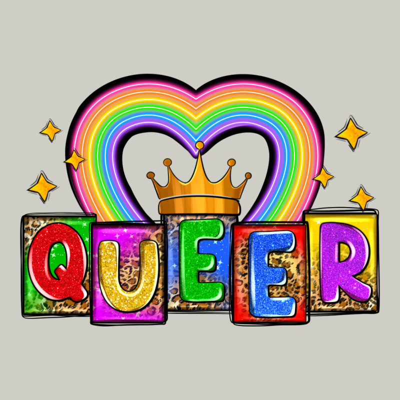 Queer Heavyweight Hoodie by Zillion Design Studio | Teevron
