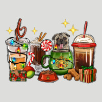 Christmas Coffee Cups With Pug Zipper Hoodie | Teevron