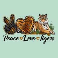 Peace Love Tigers Premium Hoodie | Teevron