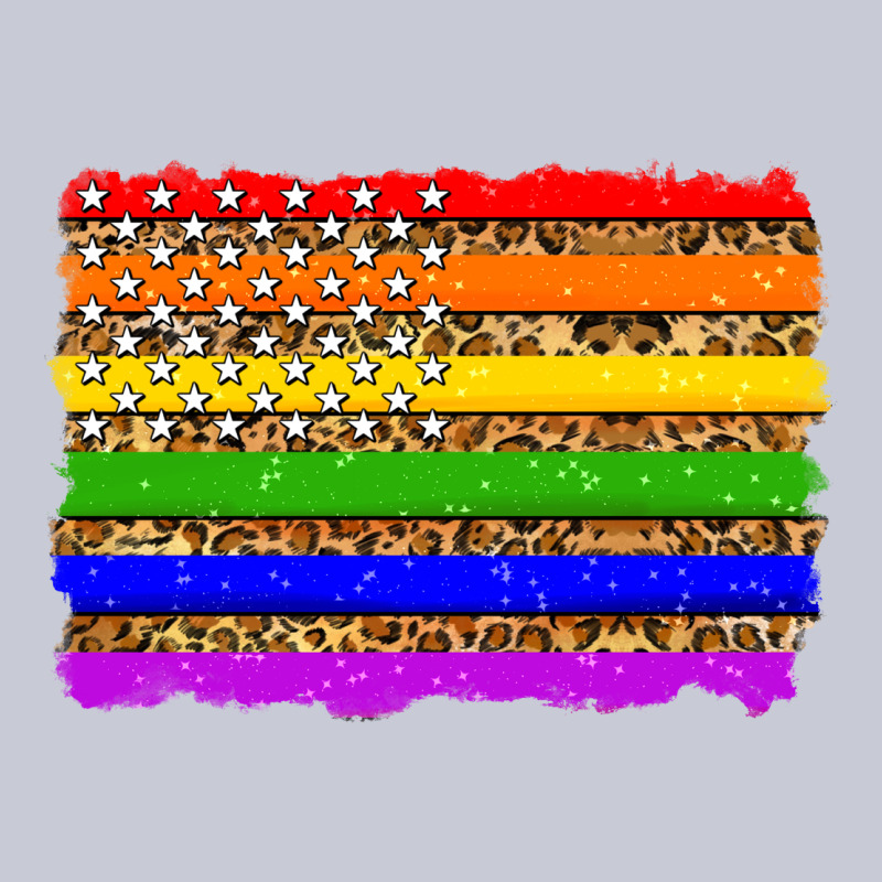 Lgbtq And Usa Flag Heavyweight Hoodie by Zillion Design Studio | Teevron