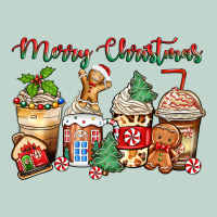 Merry Christmas Gingerbread Coffee Cups Zipper Hoodie | Teevron