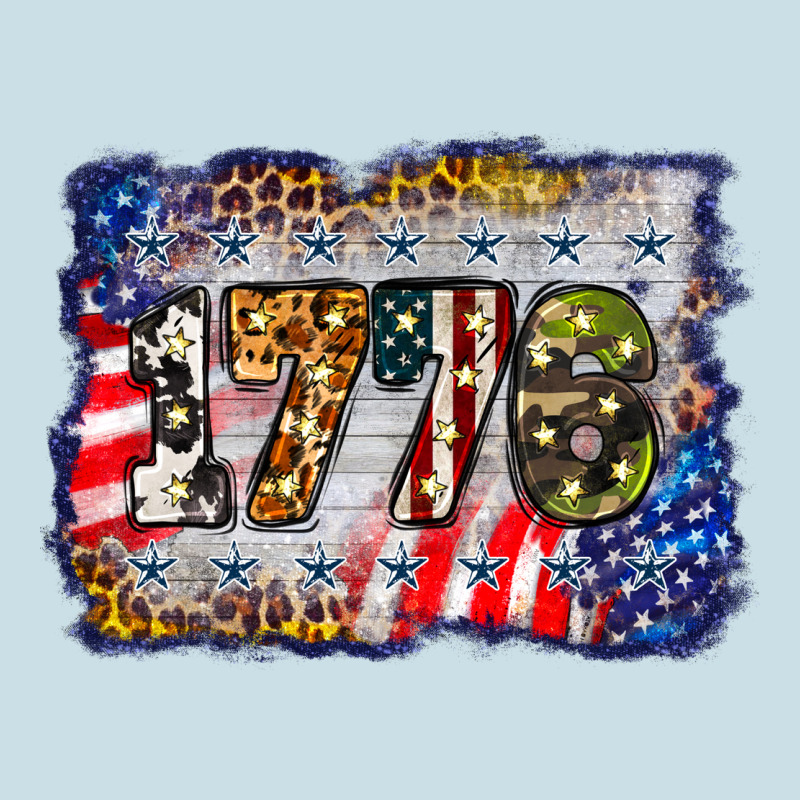 1776 4th Of July Background Ladies Tee by BarkalooDesign | Teevron