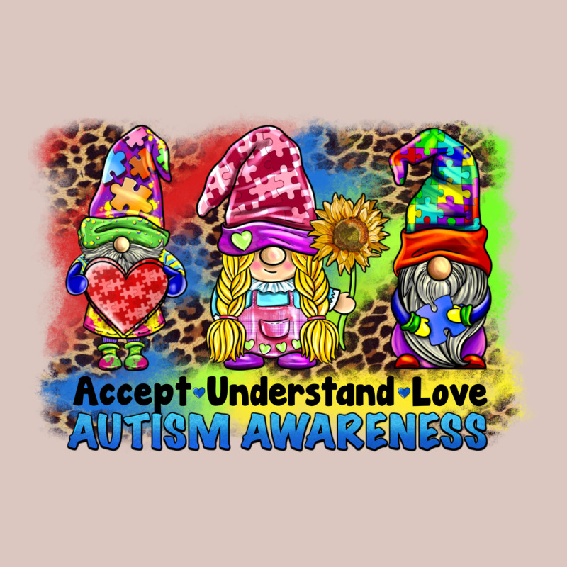 Accept Understand Love Autism Awareness Western Background Premium Hoodie by BarkalooDesign | Teevron