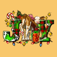 Joy With Baby Cow And Christmas Gifts Mistletoe Vintage Hoodie | Teevron