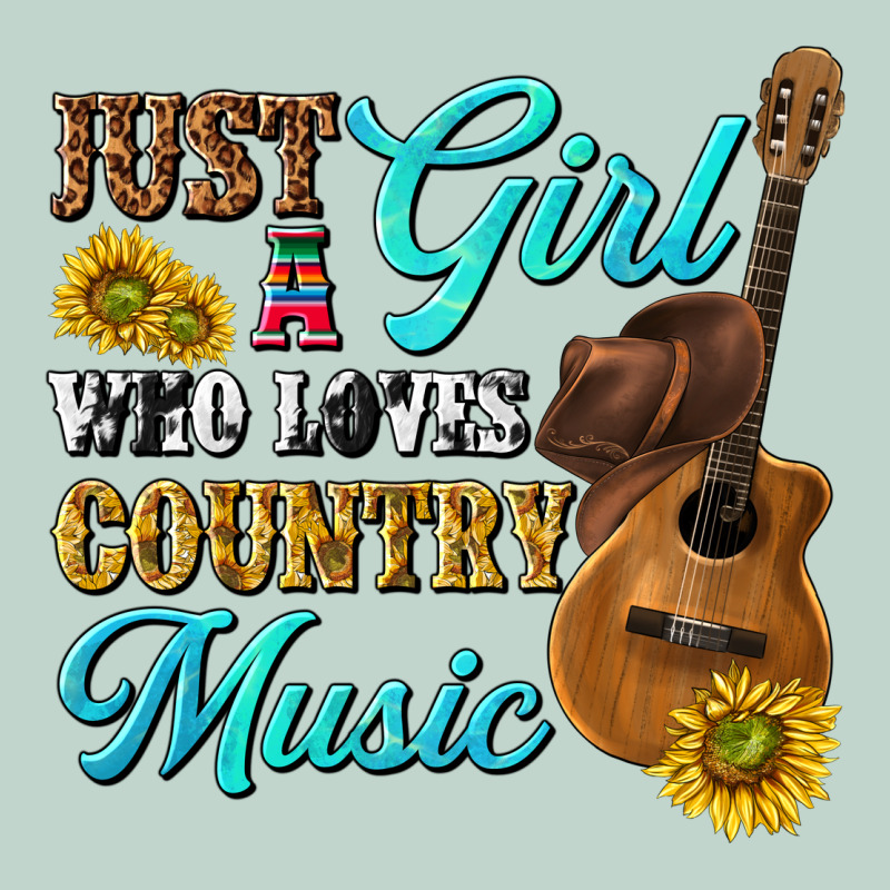 Just A Girl Who Loves Country Music Zipper Hoodie by texasbilliewilder | Teevron