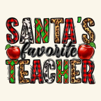Santa's Favorite Teacher Premium Hoodie | Teevron