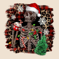 Skeleton With Coffee Cup Christmas Urban Hoodie | Teevron