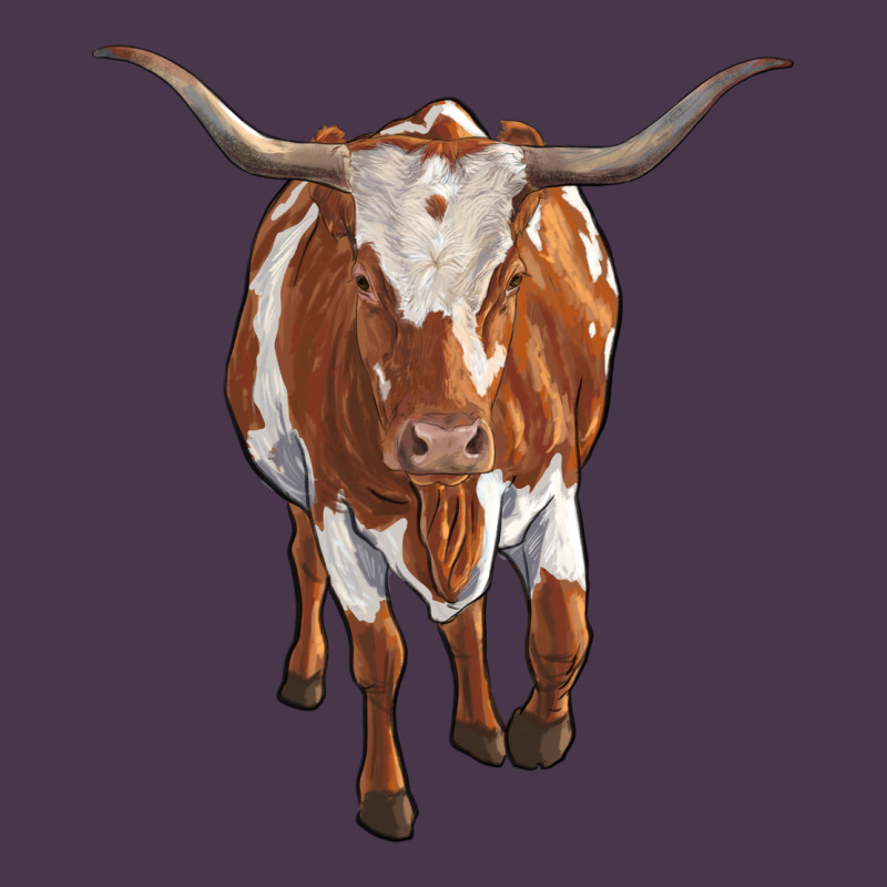 Longhorn Cow Heavyweight Hoodie by RanaPortraitStore | Teevron