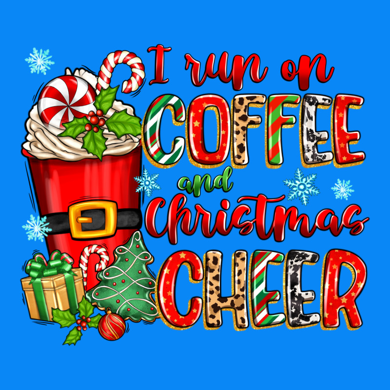 I Run On Coffee And Christmas Cheer Zipper Hoodie by Zillion Design Studio | Teevron