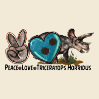 Peace Love Triceratops Horridus Premium Hoodie | Teevron