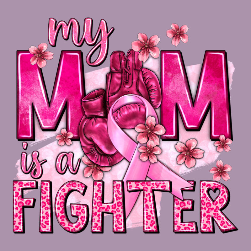 My Mom Is A Fighter With Ribbon Heavyweight Hoodie by texasbilliewilder | Teevron