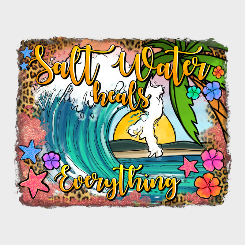Salt Water Heals Everything Urban Hoodie by Jasminsmagicworld | Teevron