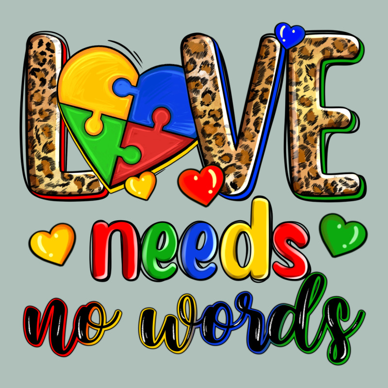 Love Needs No Words Heavyweight Hoodie by Zillion Design Studio | Teevron