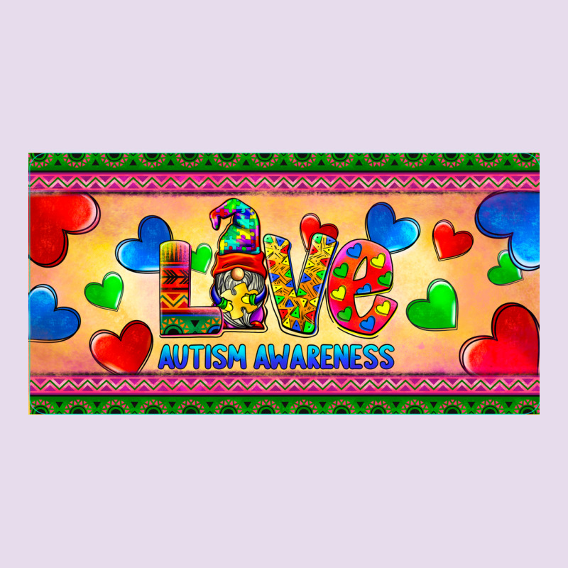 Love Autism Awareness License Plate Template Premium Hoodie by BarkalooDesign | Teevron