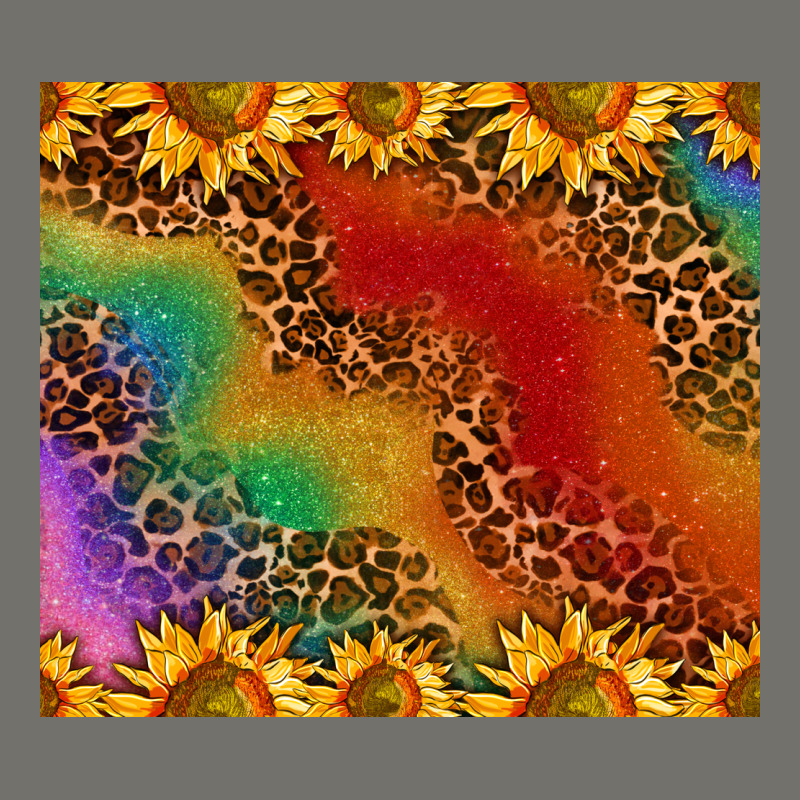 Pride Sunflower  Rainbow Leopard Premium Hoodie by AdoDesignShop | Teevron