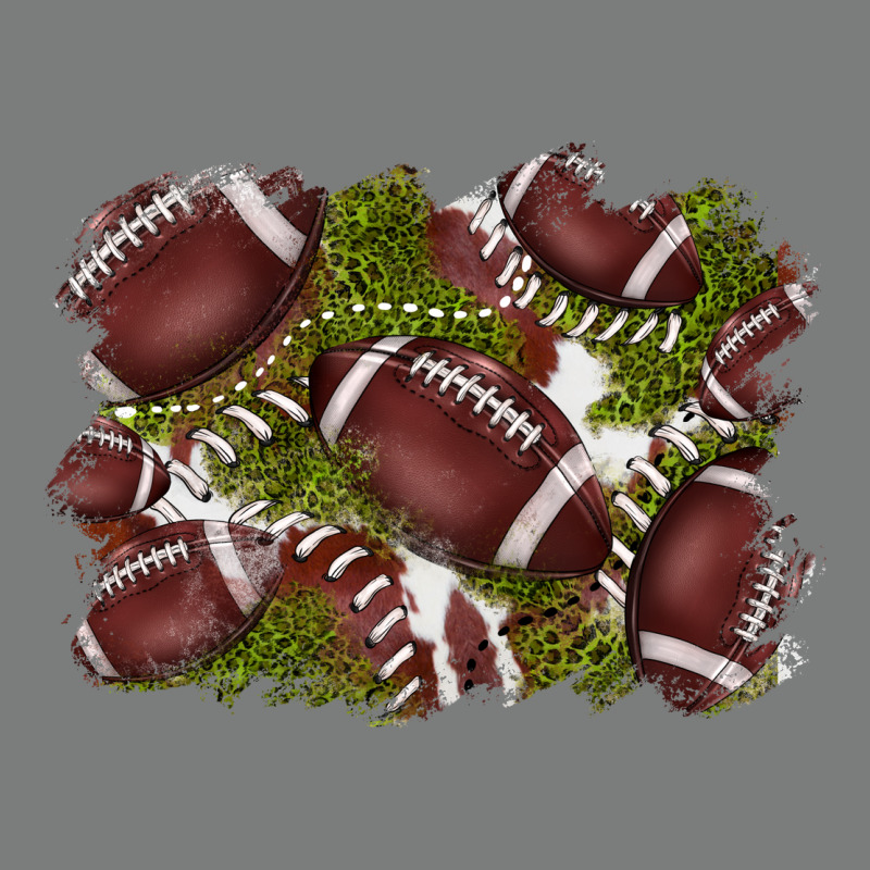Football Background Premium Hoodie by BarkalooDesign | Teevron
