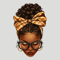 Plaid Bandana Afro Woman Zipper Hoodie | Teevron