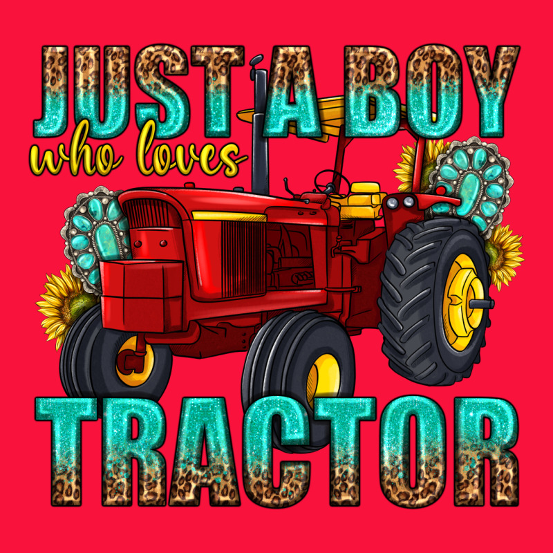 Just A Boy Who Loves Tractor Classic Tee by texasbilliewilder | Teevron