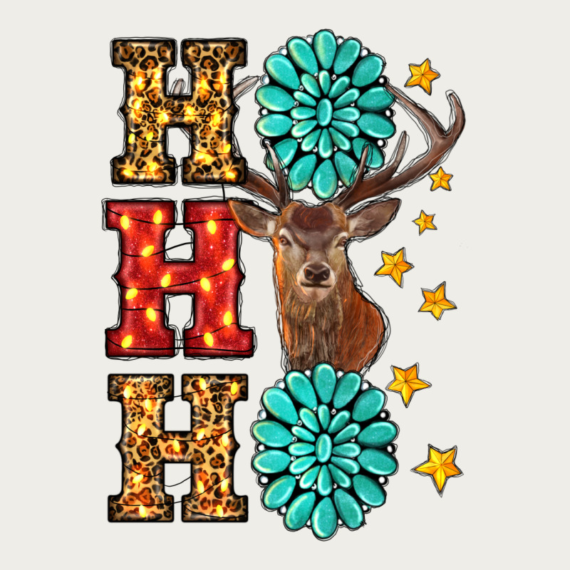 Gemstone And Reindeer Christmas Ho Ho Ho Zipper Hoodie by RanaPortraitStore | Teevron