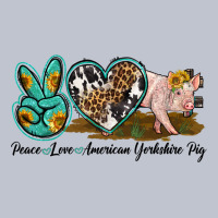Peace Love Yorkshire Pig Premium Hoodie | Teevron