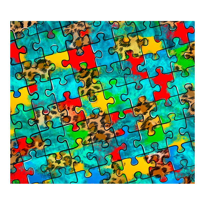 Autism Awareness Puzzle Premium Hoodie by BarkalooDesign | Teevron