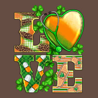 St.patricks Nurse Love Heart Stethoscope Long Sleeve Tee | Teevron