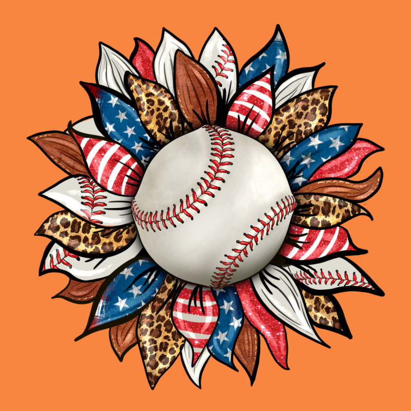 Baseball Sunflower Premium Sweatshirt by HRA Design Shop | Teevron